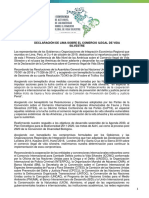 Declaración de Lima para luchar contra el tráfico de fauna silvestre en países americanos