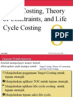 Pertemuan - 8 - Target Cost Life Cycle