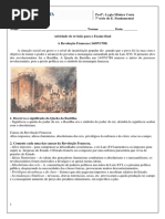 888revisão Revolução Francesa Resolvida Colegio Marista Excelente