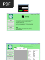 Barangay Information Management System GUI