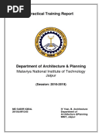 Practical Training Report: Malaviya National Institute of Technology Jaipur