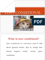 Zero - Conditional Practice