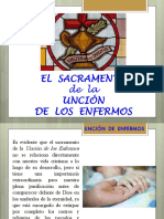 Sacramento de La Unción de Los Enfermos