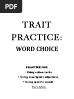 Word Choice - Practice