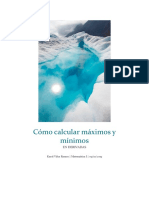 Cómo Calcular Máximos y Mínimos