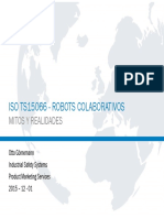 ISO TS 15066 Robos Colaborativos