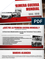 Primera Guerra Mundial Diapositivas