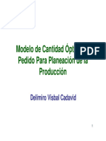 02 Modelos de Cantidad Óptima de Pedido para Planeación