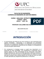 Geologia Estructural Ing GM