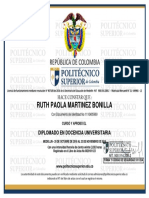 Diploma de Docencia Universitaria PDF