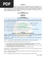 Lei Orgânica Do Município