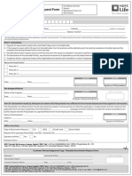 Mandate Deactivation Request - Form