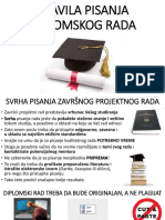 Pravila Pisanja Diplomskog Rada