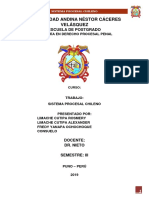 Trabajo Sobre Sistema Procesal Chileno