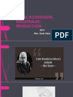 De Las Actividades Industriales