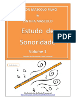 Mascolo, Estudo de Sonoridade - Volume 1 - Versão Completa