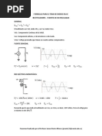 Comparativa: VP, VPP y VRMS en Electrónica | PDF | Rectificador ...