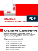 Oracle Fusion Chart of Accounts Creation