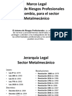 Marco Legal Salud Ocupacional en Colombi