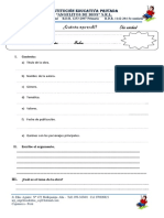 5º Unidad Plan Lector Examen