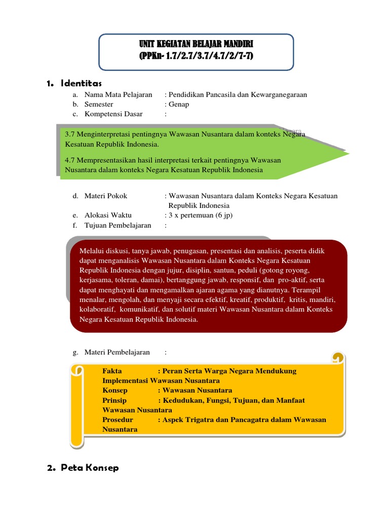 Penyebutan wawasan nusantara