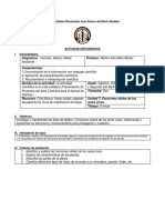 Actividad Integradora Del Segundo Trimestre 2019