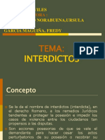 Interdictos PDF