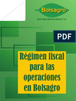 BOLSAGRO Regimen Fiscal