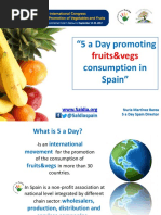 NURIA MARTINEZ BAREA, SPAIN - 5 A Day Promoting Fruit and Vegetables Consumption