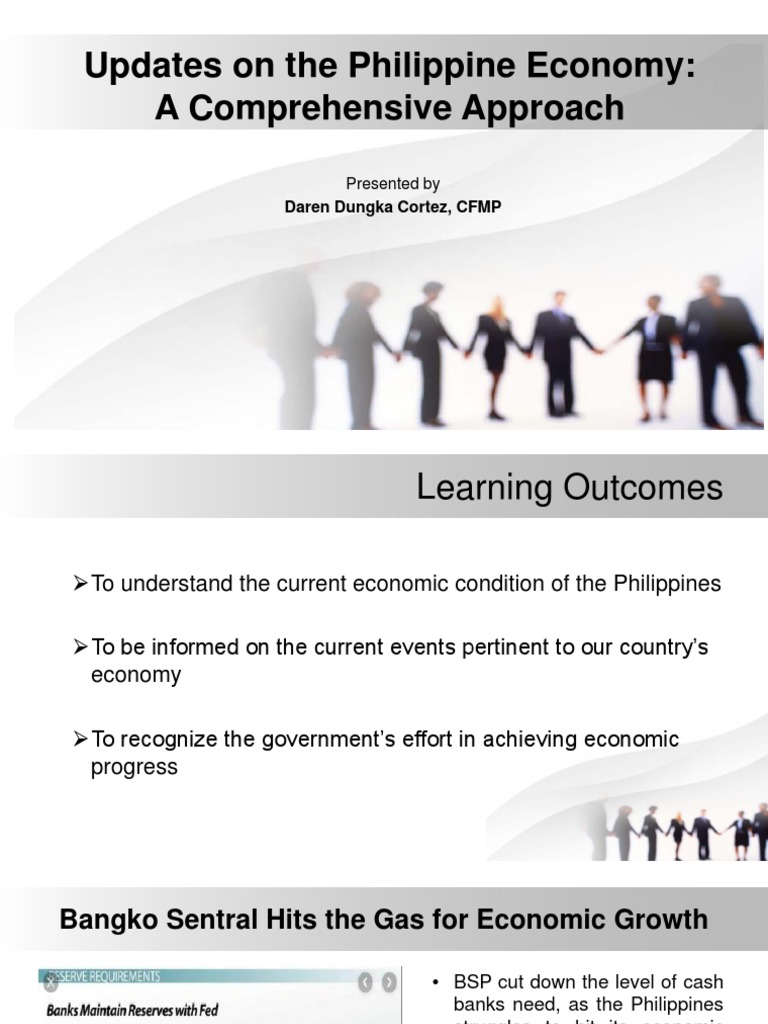 Updates On The Philippine Economy | PDF | Economy Of The Philippines ...