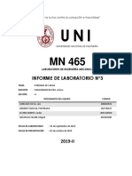 Informe 03 - LABORATORIO DE INGENIERIA MECANICA