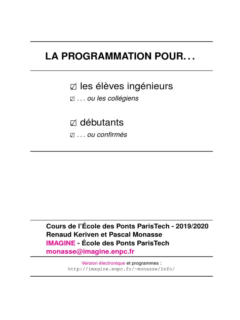 Quels Sont Les Trois Mots clés Que Waël A Tapés Programmer PDF | PDF | Programmation informatique | Java (Langage de  programmation)