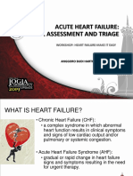 Acute Heart Failure Initial Assessment and Triage