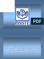 Reglamento de Seguridad e Higiene ISSSTE