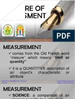 LECTURE #3 Nature of Assessment