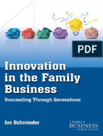 879 - (Family Business Leadership Series) Joe Schmieder (Auth.) - Innovation in The