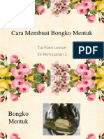 Cara Membuat Bongko Mentuk