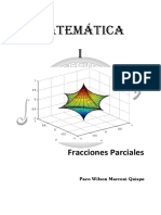 MATEMATICA I Fracciones Parciales