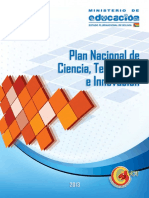 Plan Nacional Ciencia y Tecnologia