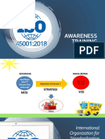 Awareness Iso 45001-2018