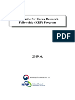 Korea Research Fellowship (KRF