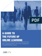 Learning & Training - A Guide To Future of Online Learning - What Need To Know About Engaging and Educating Modern Learner PDF