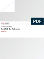 FortiWeb 5 6 CLI Reference Revision1