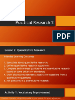 Quantitative Research