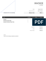 Invoice Example