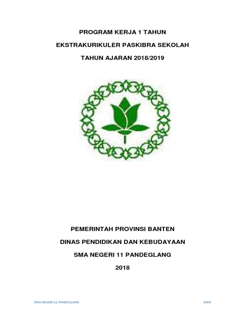 Program Kerja Paskibra Smk - Kaisar Soal