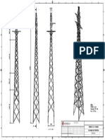 Plano de Estructura de Torre de Alta Tension PDF