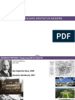 Kuliah Minggu 4 - MASTER BUILDER ARSITEKTUR MODERN PDF