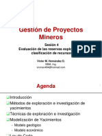 Gestion de Proyectos Mineros
