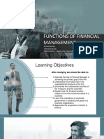 Functions of Financial Management